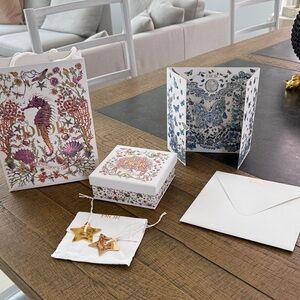Dior Floral and Butterfly Gift Set with Gold Star Charms